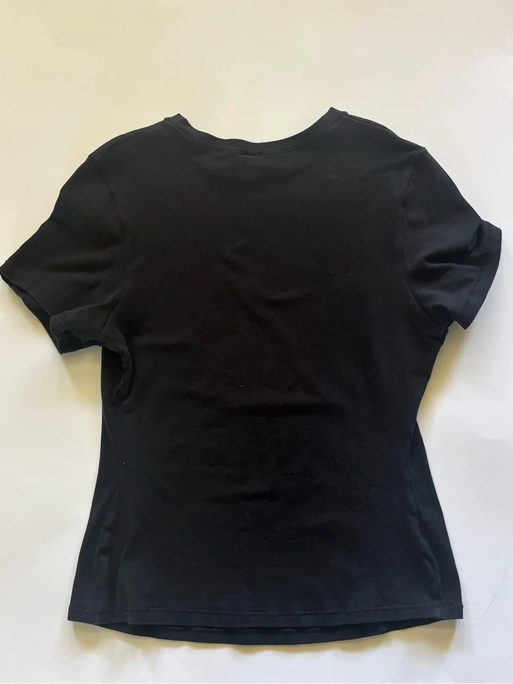 SKIMS Women's Cotton Jersey Short-Sleeve Crewneck Top in Scoot Size M - Picture 6 of 6